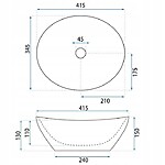 Umývadlo na dosku Basaro Atena – Obrázok 5