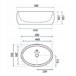 Umývadlo na dosku Basaro Aurora – Obrázok 5