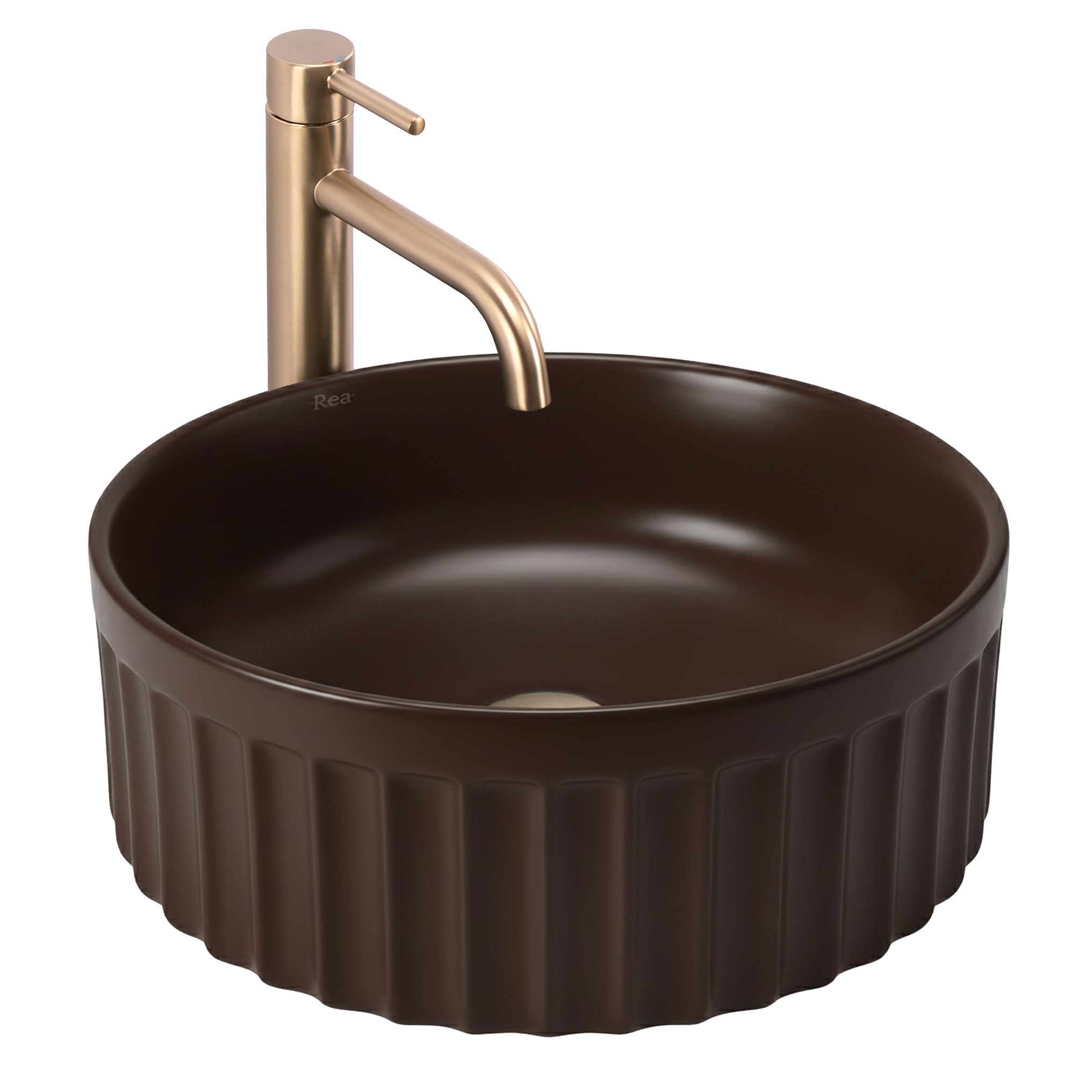 d2a5c10b8b6513d527ab9c8932b3555d Umývadlo na dosku DUO Espresso Matt – Obrázok 1