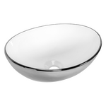 Umývadlo na dosku Rea Sofia Silver / White – Obrázok 3