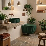 Umývadlo na dosku DUO Matcha Matt – Obrázok 6