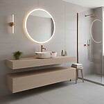 Umývadlo na dosku Rea Belinda Marrone Matt – Obrázok 7