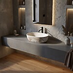 Umývadlo na dosku Amelia Saturn 48 – Obrázok 6