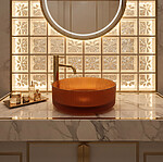 Umývadlo na dosku Rea Suri Brown – Obrázok 2