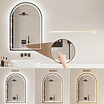 Zrkadlo LED 60x100cm DASH BLACK – Obrázok 5