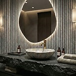 Umývadlo na dosku REA Pearl Ruststone – Obrázok 6