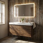 PRO TRAFFIC / SMILE 120 dvoj-umývadlo Zásuvková – Obrázok 3