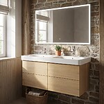 PRO TRAFFIC / SMILE 120 dvoj-umývadlo Zásuvková – Obrázok 2