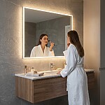 zrkadlo THIN LUNA LED do 1000x700 – Obrázok 2