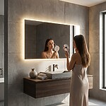 zrkadlo THIN LUNA LED do 1200x700 – Obrázok 2