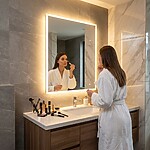 zrkadlo THIN LUNA LED do 600x700 – Obrázok 3