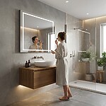 zrkadlo ELEMENT 12 do 1000x700x40 LED – Obrázok 2