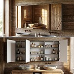 zrkadlová skrinka PRO do 1500 troj-dverová – Obrázok 4