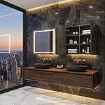 zrkadlo PRO do 800 LED dvoj-dverové – Obrázok 7