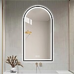 Zrkadlo LED 60x100cm DASH BLACK – Obrázok 8