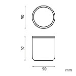 Nimco Dóza na kosmetické tampóny – Obrázok 3