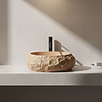 Umývadlo na dosku Mika Light  Terracotta – Obrázok 6