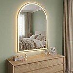 Zrkadlo LED 60x100cm DART GOLD – Obrázok 4