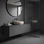 Umývadlo na dosku Mika Warm Beige – Obrázok 8