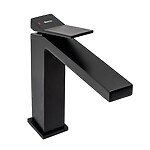 Umývadlová batéria REA DUET - čierna, nízka – Obrázok 4