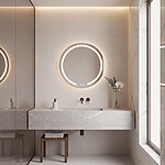 Zrkadlo LED 50cm Modern – Obrázok 8