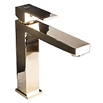 Umývadlová batéria REA FENIX - zlato, nízka – Obrázok 4