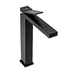 Umývadlová batéria REA DUET - čierna, vysoká – Obrázok 7