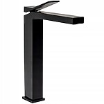 Umývadlová batéria REA DUET - čierna, vysoká – Obrázok 4