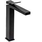 Umývadlová batéria REA DUET - čierna, vysoká – Obrázok 6