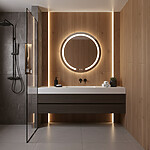 Zrkadlo LED 70cm Modern – Obrázok 4