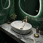 Umývadlo na dosku Amelia Ruststone 48 – Obrázok 5