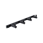 Nimco Černý čtyřháček s jednoduchými háčky