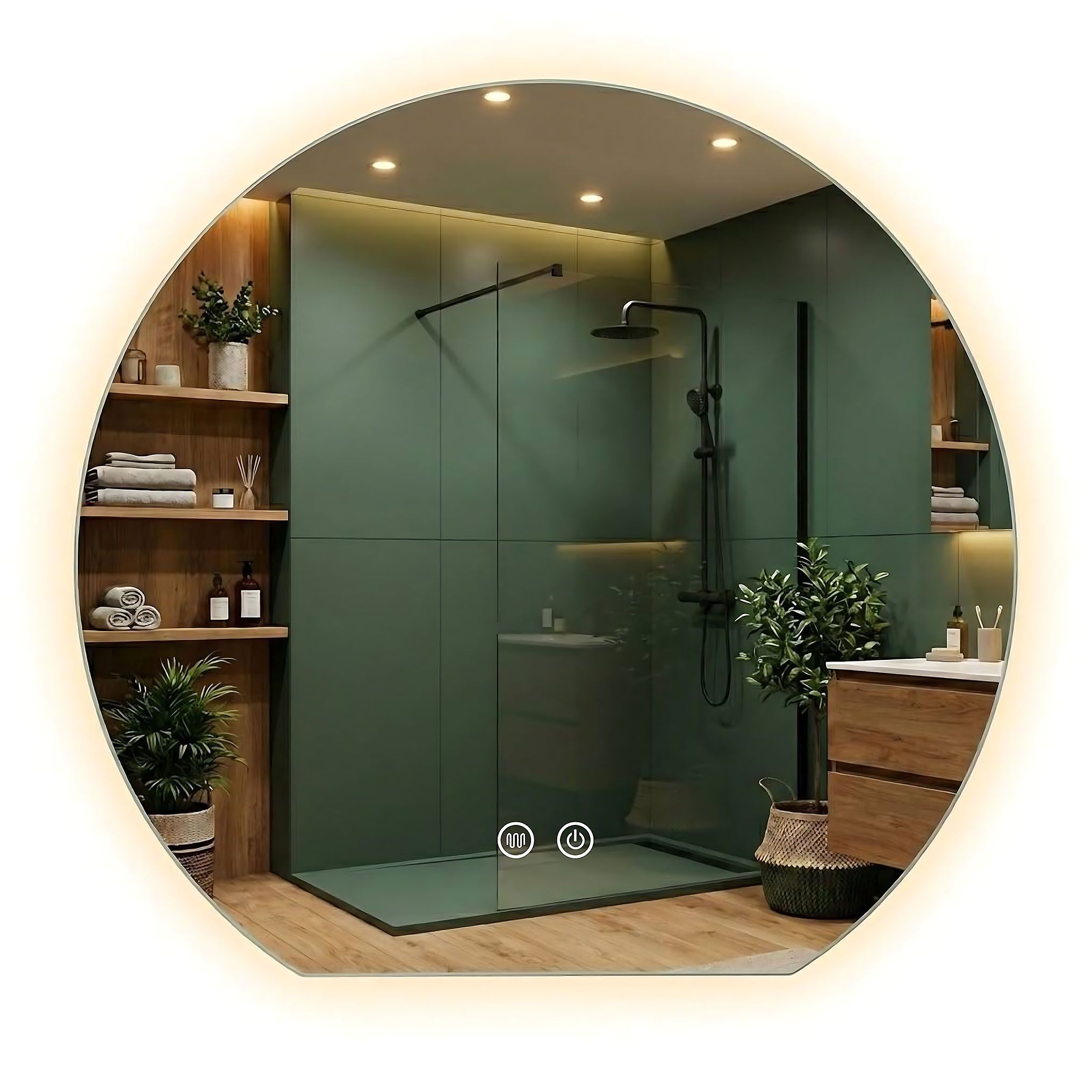 d963fbaf592436a866adf5bffa15ceaf Zrkadlo LED 80cm Fabio – Obrázok 1