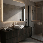 Umývadlo na dosku Mika Ivory – Obrázok 6