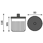 Nimco Dóza na kosmetické tampóny – Obrázok 4