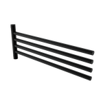 Nimco Černý držák na ručníky otočný, 42 cm
