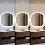 Zrkadlo LED 70cm Fabio – Obrázok 6