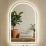 Zrkadlo LED 60x100cm DART GOLD – Obrázok 3