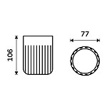 Nimco Pohárek na kartáčky – Obrázok 4