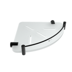 Nimco Černá rohová police s ohrádkou IXI