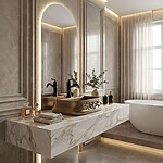 Umývadlo na dosku REA Castel – Obrázok 4