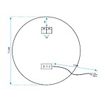 Zrkadlo LED  50cm BAS P11239 – Obrázok 9